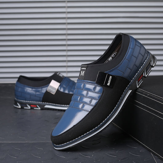 Zapatos Casuales de Cuero para Hombre Talla Grande - Versátiles y Cómodos - Image 5