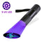 Linterna UV de Luz Negra Ultravioleta