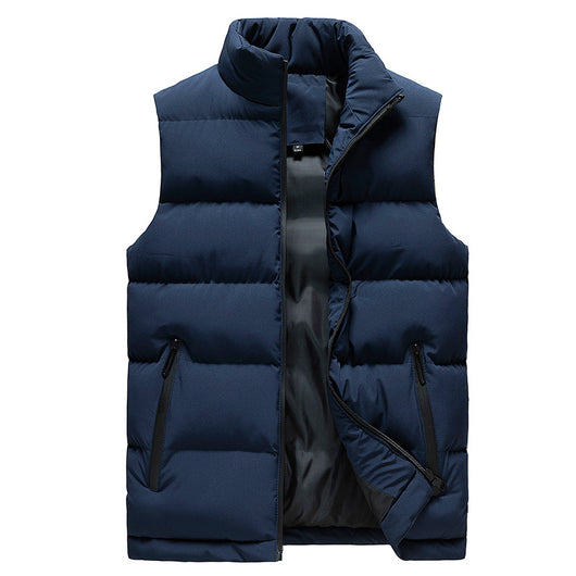 Chaleco Acolchado Slim Fit de Algodón Cálido para Hombre - Image 12