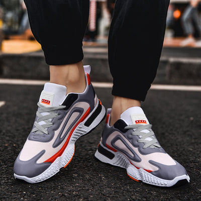 Zapatos Deportivos Hombre Tejido Volador Diseño Multicolor - Image 13