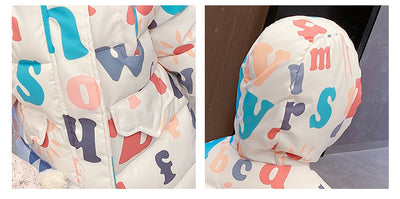 Ropa Infantil Estilo Occidental con Acolchado de Algodón para Niñas - Image 7
