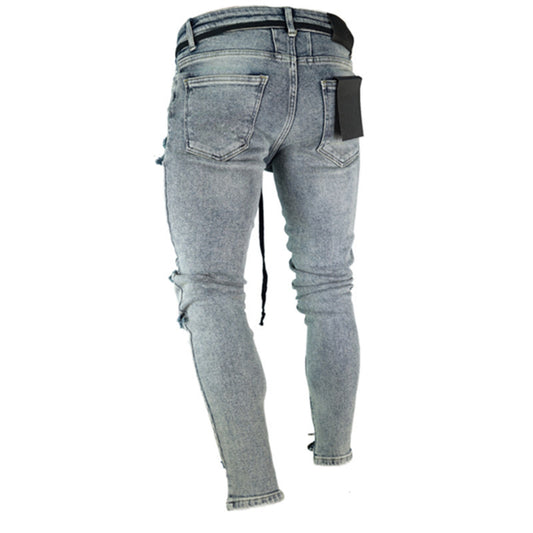 Pantalones Deportivos Elásticos con Cierre para Hombre - Image 2