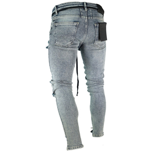 Pantalones Deportivos Elásticos con Cierre para Hombre - Image 2