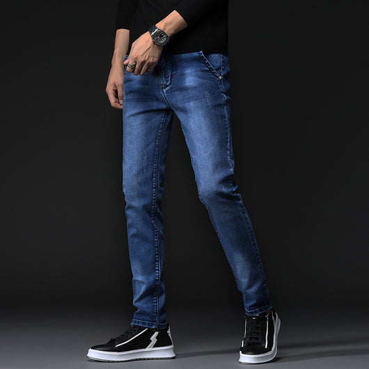 Jeans Rectos Casuales Versátiles para Hombre - Image 8