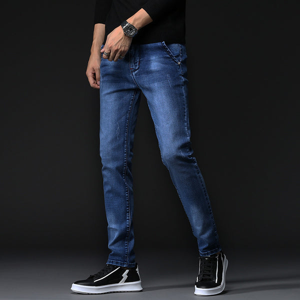 Jeans Rectos Casuales Versátiles para Hombre