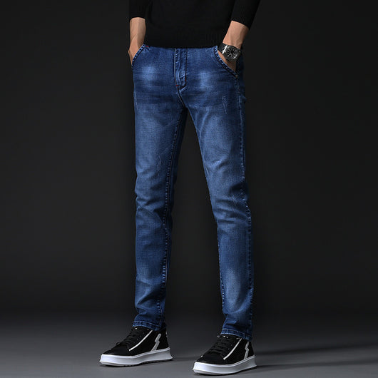 Jeans Rectos Casuales Versátiles para Hombre - Image 3