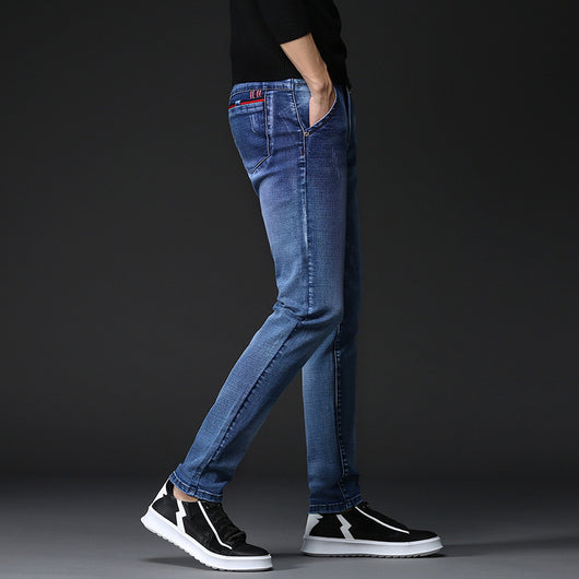 Jeans Rectos Casuales Versátiles para Hombre - Image 4