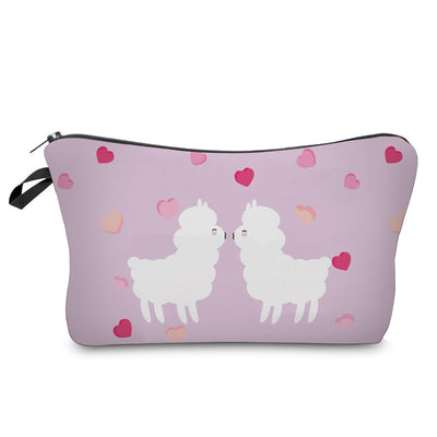 Bolsa Organizadora Multiusos Alpaca Llama con Impresión 3D para Mujeres - Image 16