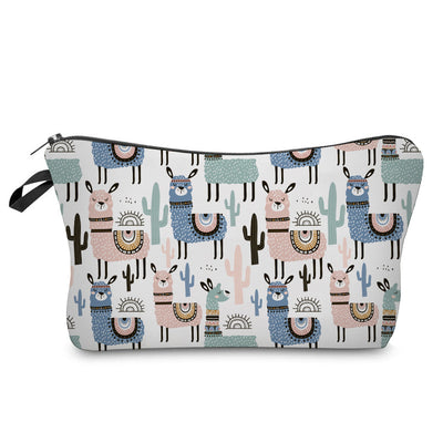 Bolsa Organizadora Multiusos Alpaca Llama con Impresión 3D para Mujeres - Image 14