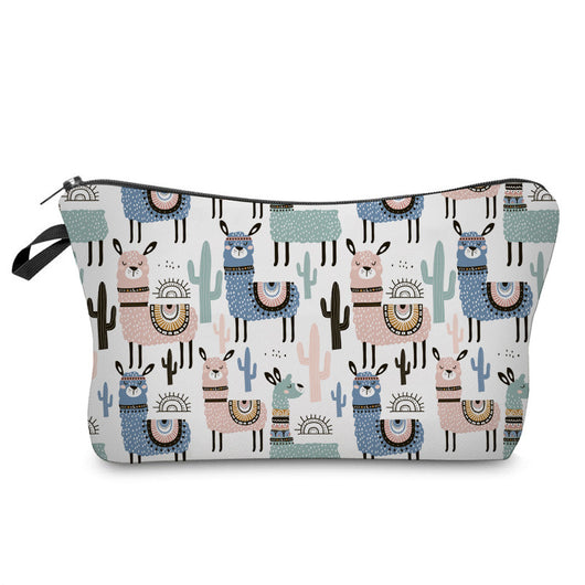 Bolsa Organizadora Multiusos Alpaca Llama con Impresión 3D para Mujeres - Image 14