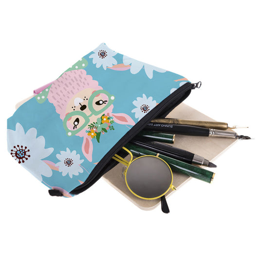 Bolsa Organizadora Multiusos Alpaca Llama con Impresión 3D para Mujeres - Image 15