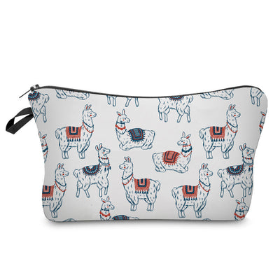 Bolsa Organizadora Multiusos Alpaca Llama con Impresión 3D para Mujeres - Image 19