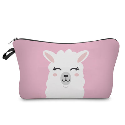 Bolsa Organizadora Multiusos Alpaca Llama con Impresión 3D para Mujeres - Image 3
