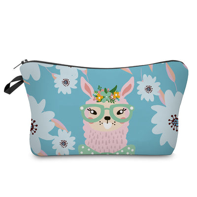 Bolsa Organizadora Multiusos Alpaca Llama con Impresión 3D para Mujeres - Image 7