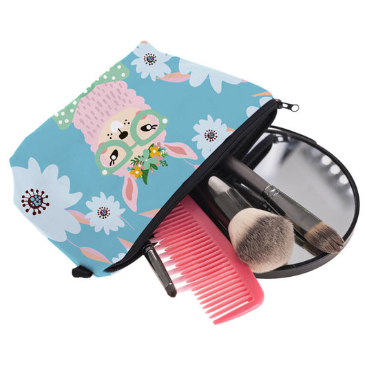 Bolsa Organizadora Multiusos Alpaca Llama con Impresión 3D para Mujeres - Image 10