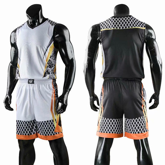 Conjunto Deportivo de Baloncesto Estampado Premium para Hombre - Image 3