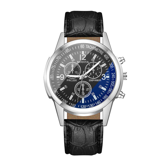 Reloj de Cuarzo para Hombre con Cristal Azul - Elegancia Moderna - Image 11