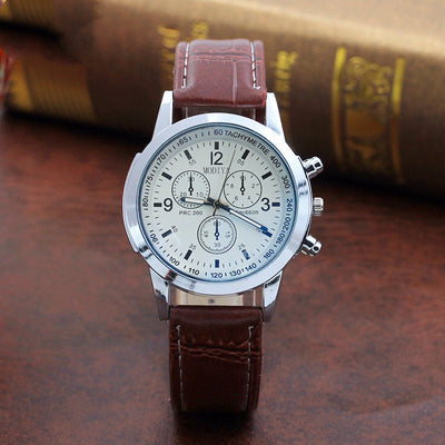 Reloj de Cuarzo para Hombre con Cristal Azul - Elegancia Moderna - Image 5