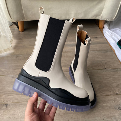 Botas Martin Plataforma Estilo British Motorcycle - Image 7