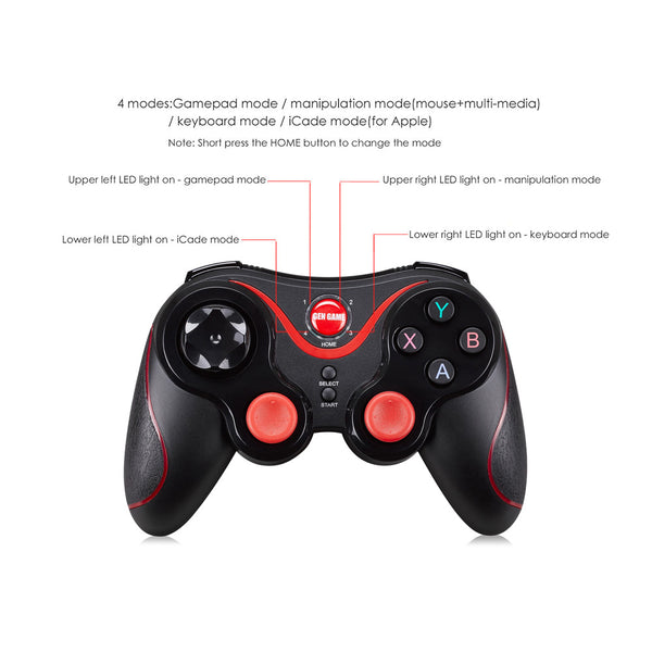 Control Inalámbrico Bluetooth para Juegos Móviles