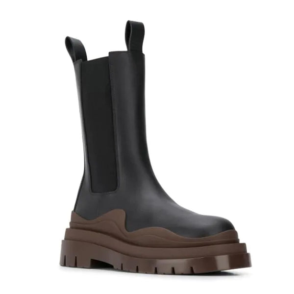 Botas Martin Plataforma Estilo British Motorcycle