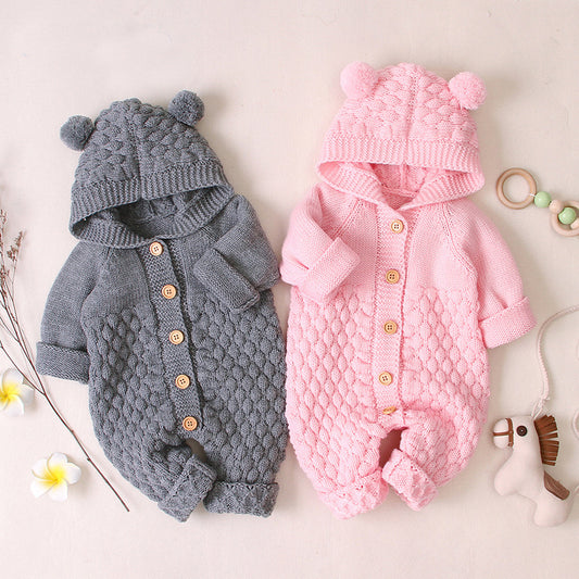 Enterizo Tejido para Bebé - Colección Primavera Otoño