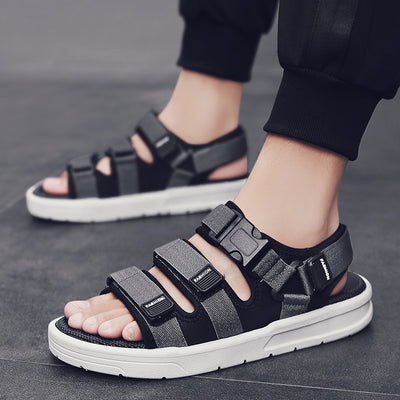Sandalias Hombre Verano Suela Gruesa Antideslizante Estilo Coreano Playa - Image 14
