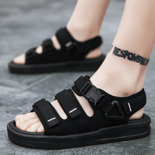 Sandalias Hombre Verano Suela Gruesa Antideslizante Estilo Coreano Playa - Image 18
