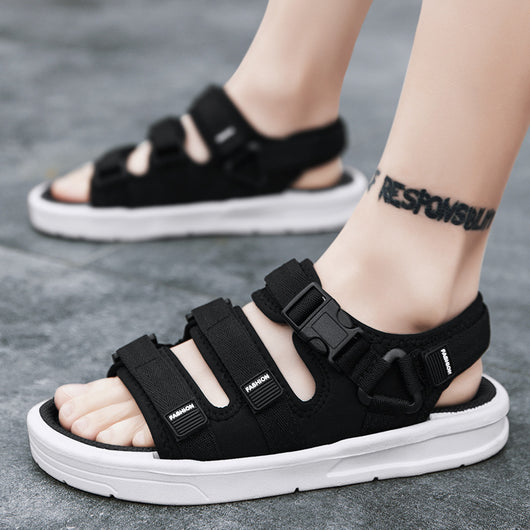 Sandalias Hombre Verano Suela Gruesa Antideslizante Estilo Coreano Playa - Image 5