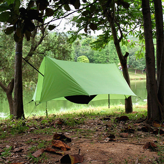 Carpa Hamaca Toldo Poleless - Refugio Camping Portátil sin Postes - Image 3