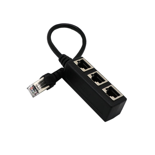 Cable Adaptador de Red Cat6 Macho a 3 Puertos - Image 7
