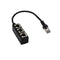 Cable Adaptador de Red Cat6 Macho a 3 Puertos
