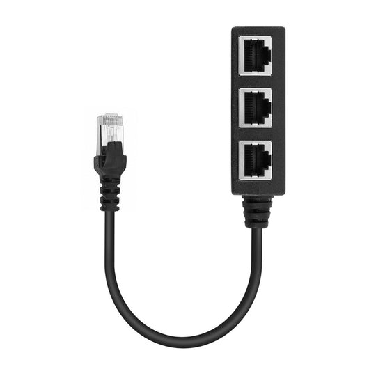 Cable Adaptador de Red Cat6 Macho a 3 Puertos - Image 2