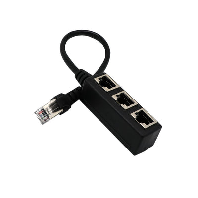 Cable Adaptador de Red Cat6 Macho a 3 Puertos - Image 4