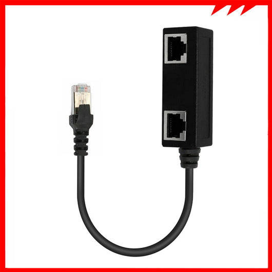 Cable Adaptador de Red Cat6 Macho a 3 Puertos - Image 6