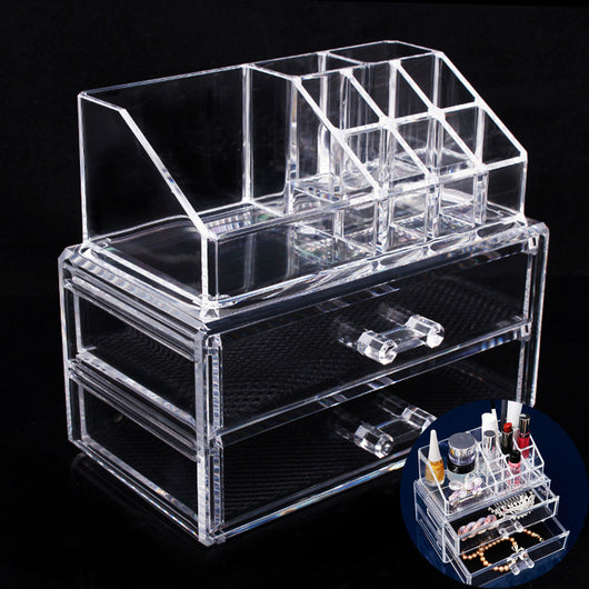 Organizador de Cosméticos con Cajones de Acrílico Transparente - Image 4