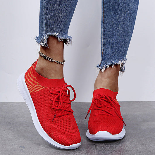 Zapatillas Deportivas Tejidas Transpirables para Mujer - Comodidad Total - Image 11