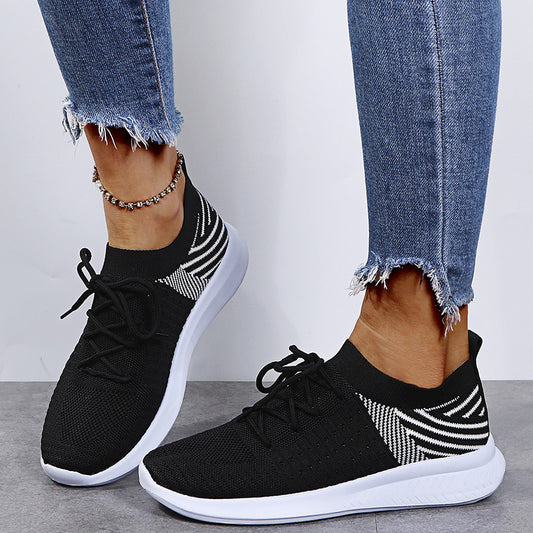 Zapatillas Deportivas Tejidas Transpirables para Mujer - Comodidad Total - Image 2