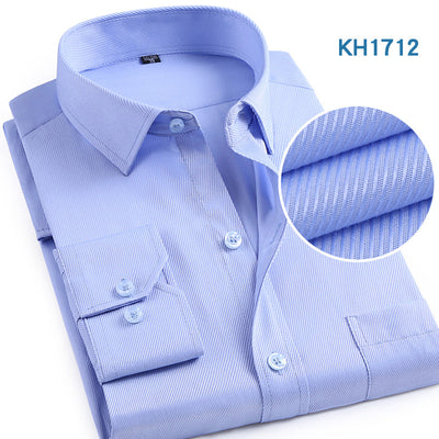 Camisa Formal de Manga Larga para Hombre - Estilo Business Casual - Image 5