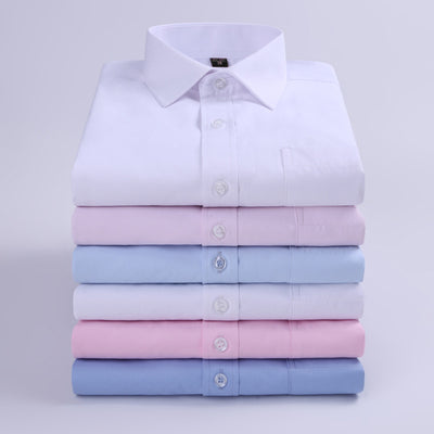 Camisa Formal de Manga Larga para Hombre - Estilo Business Casual - Image 2