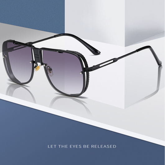 Gafas de Sol Metálicas Retro - Estilo Urbano y Elegancia Clásica - Image 7