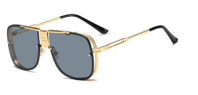 Gafas de Sol Metálicas Retro - Estilo Urbano y Elegancia Clásica - Image 11