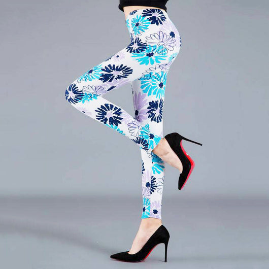 Leggins Deportivos Floreados para Mujer - Comodidad y Estilo para el Verano - Image 8