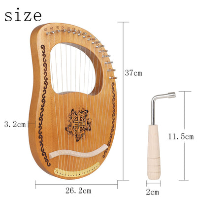 Arpa Portátil Pequeña - Instrumento Musical Fácil de Aprender - Image 7