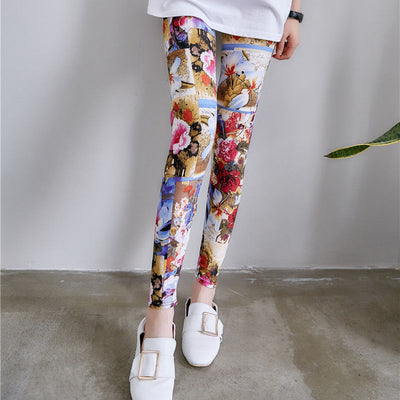 Leggins Deportivos Floreados para Mujer - Comodidad y Estilo para el Verano - Image 4