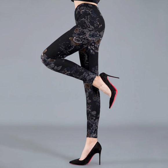 Leggins Deportivos Floreados para Mujer - Comodidad y Estilo para el Verano