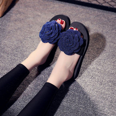 Sandalias con Rosa - Comodidad y Estilo Floral - Image 11