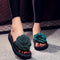 Sandalias con Rosa - Comodidad y Estilo Floral