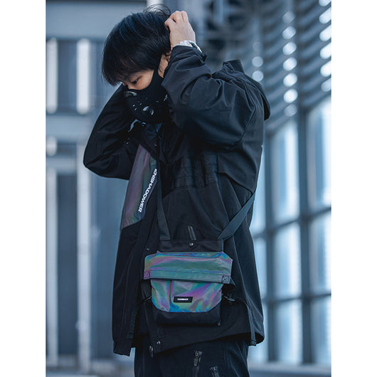 Bolsa Mensajera Reflectante Multicolor con Estilo Funcional - Image 11