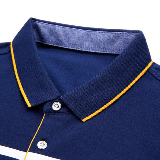 Camiseta Casual de Rayas para Hombre - Estilo Moderno y Versátil - Image 11